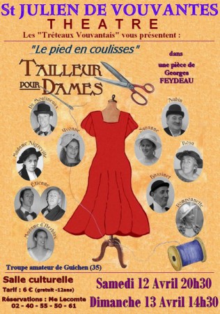 2008 - Tailleur pour dames (Troupe de Guichen - 35)